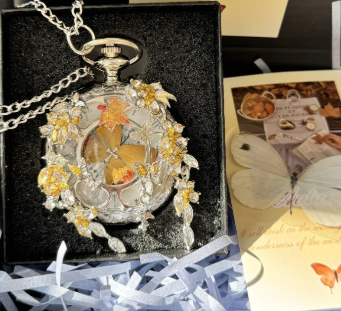Butterfly Pocket Watches